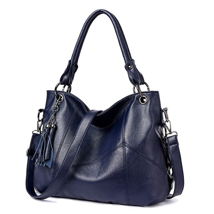 Women's Large Capacity Soft Leather Fashion Mother Shoulder Bags