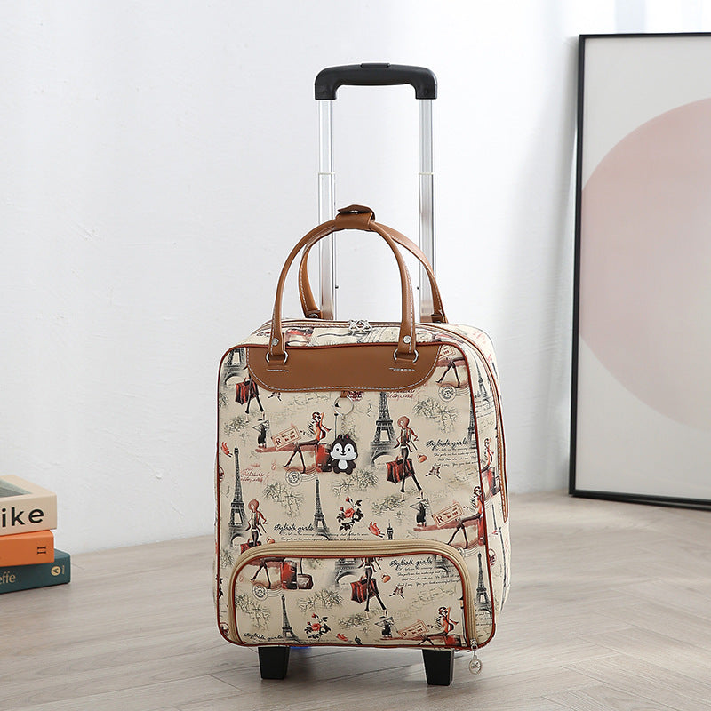 Women's & Men's & Hand-held Short-distance Boarding Aluminum Alloy Travel Bags