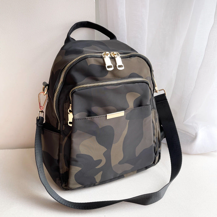 Women's Waterproof Nylon Cloth Fashion Simple Backpacks