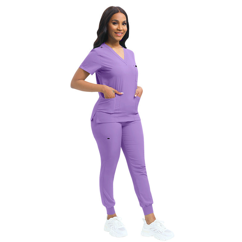 Men's Clinic Nurse Work Clothes Neutral Scrub Nursing Uniform