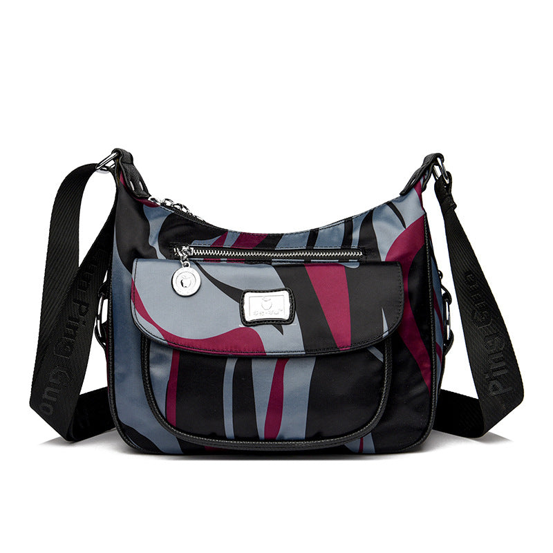 Women's Oxford Cloth Large Capacity Printing More Than Crossbody Bags