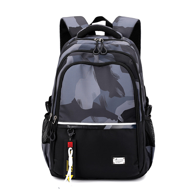 Men's Boy's Simple Burden Reduction Large Capacity Backpacks