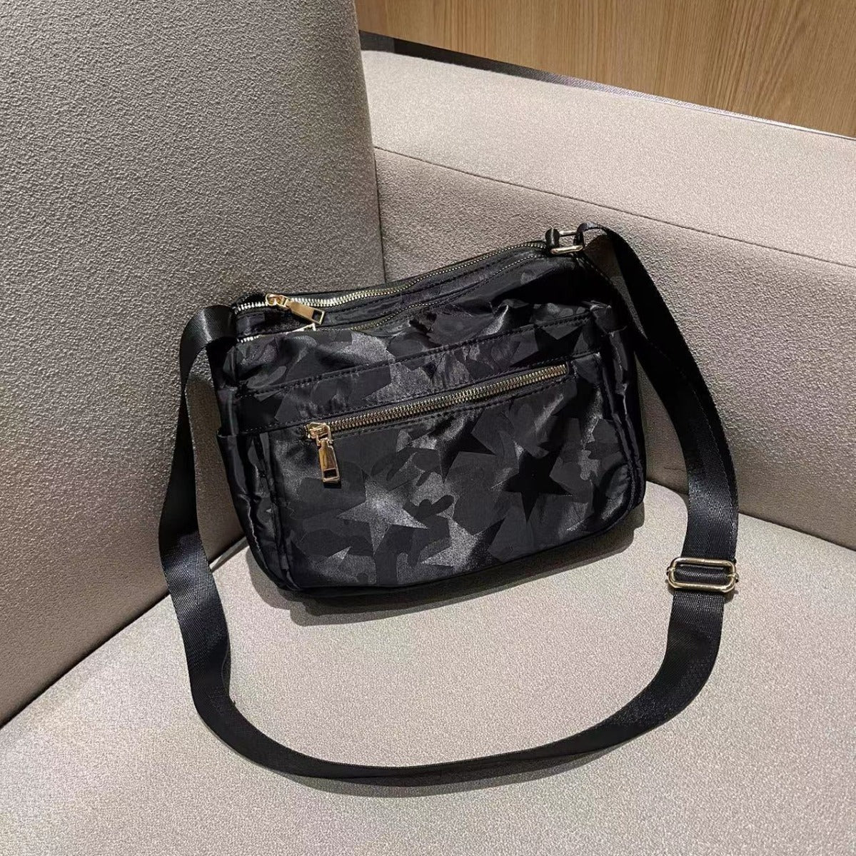 Women's Lightweight Mummy Versatile High Quality Nylon Cloth Crossbody Bags