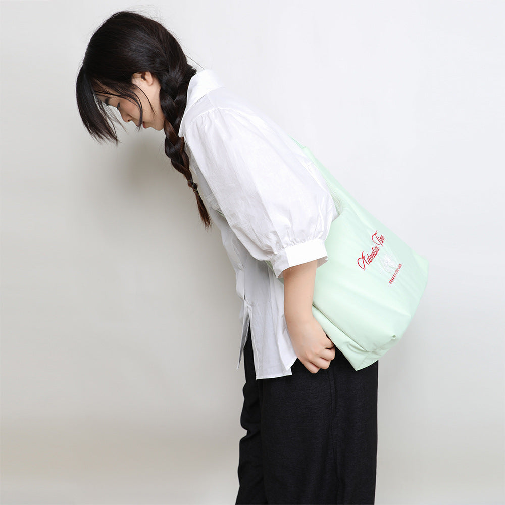 Women's Niche Designer Korean Style Canvas Nylon Crossbody Bags