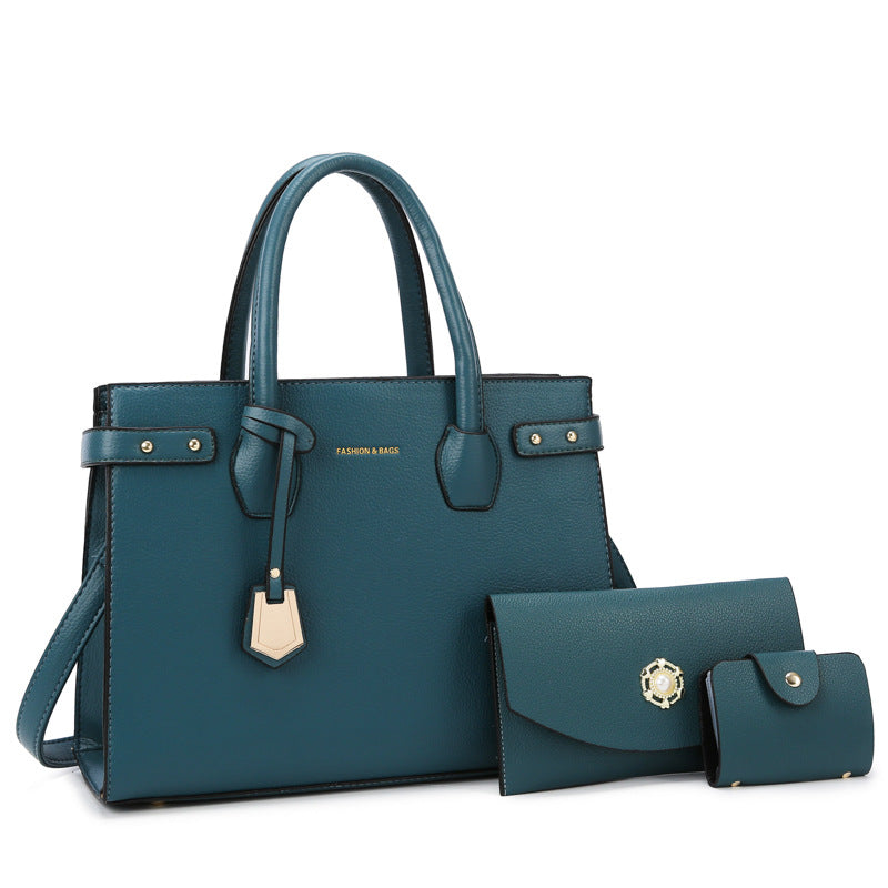 Women's Trendy Portable Fashionable Large Capacity Bride Match Women's Handbag