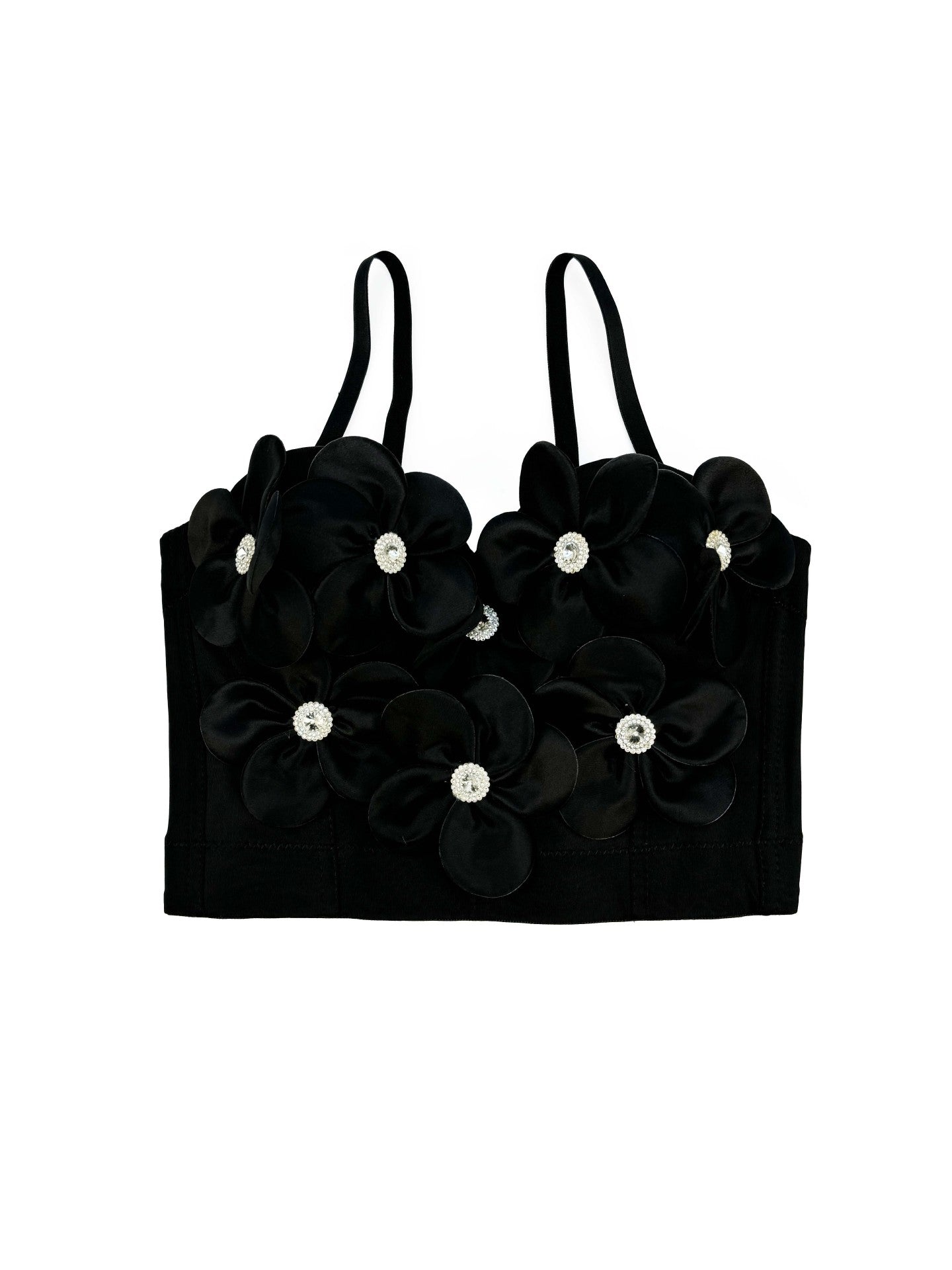 Sexy Corset Fishbone Bra Strap Coaster High-grade Tops