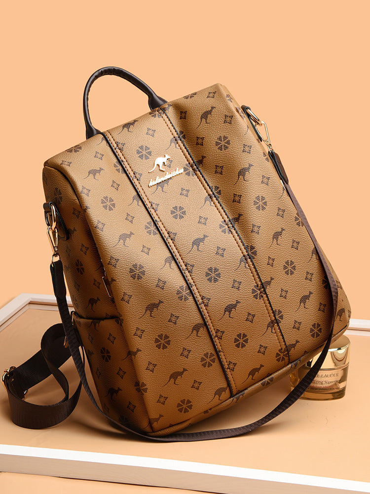 Women's Fashion Lady Mom Printed Leisure Backpacks