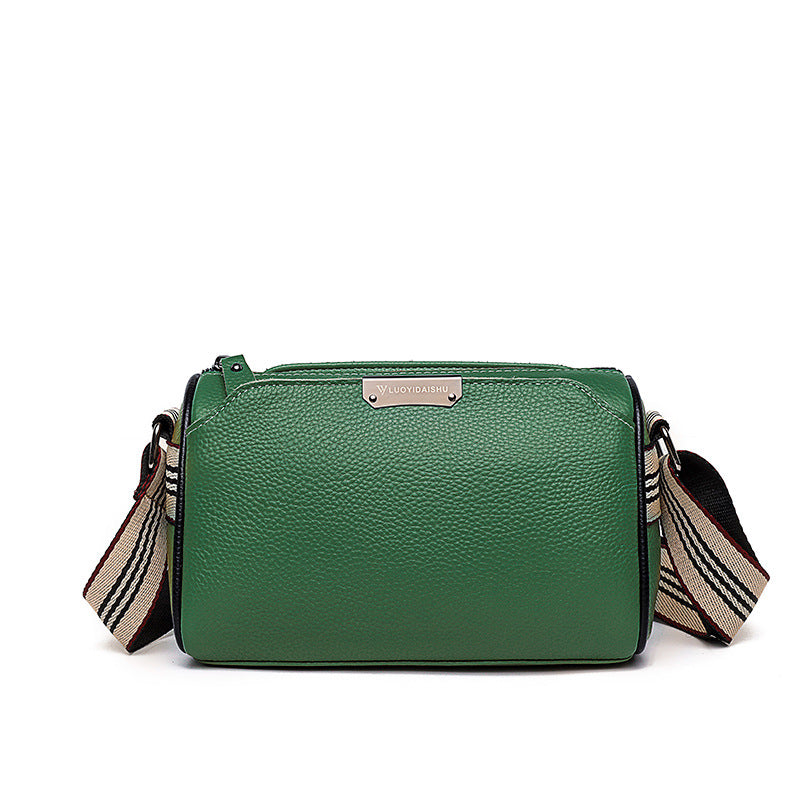 Women's Leather Fashion Large Capacity Female Soft Shoulder Bags