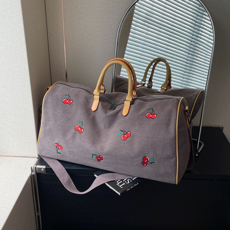 Women's & Men's & Large Capacity Retro Canvas Travel Bags