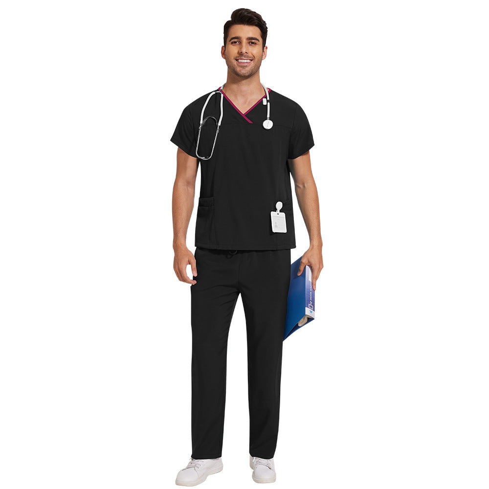 Washing Medical Work Clothes Thin Sleeve Suits