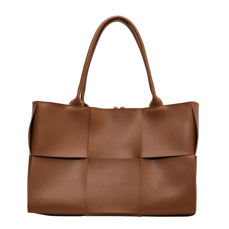 Women's Woven Large Capacity Hand-held Retro Advanced Bags