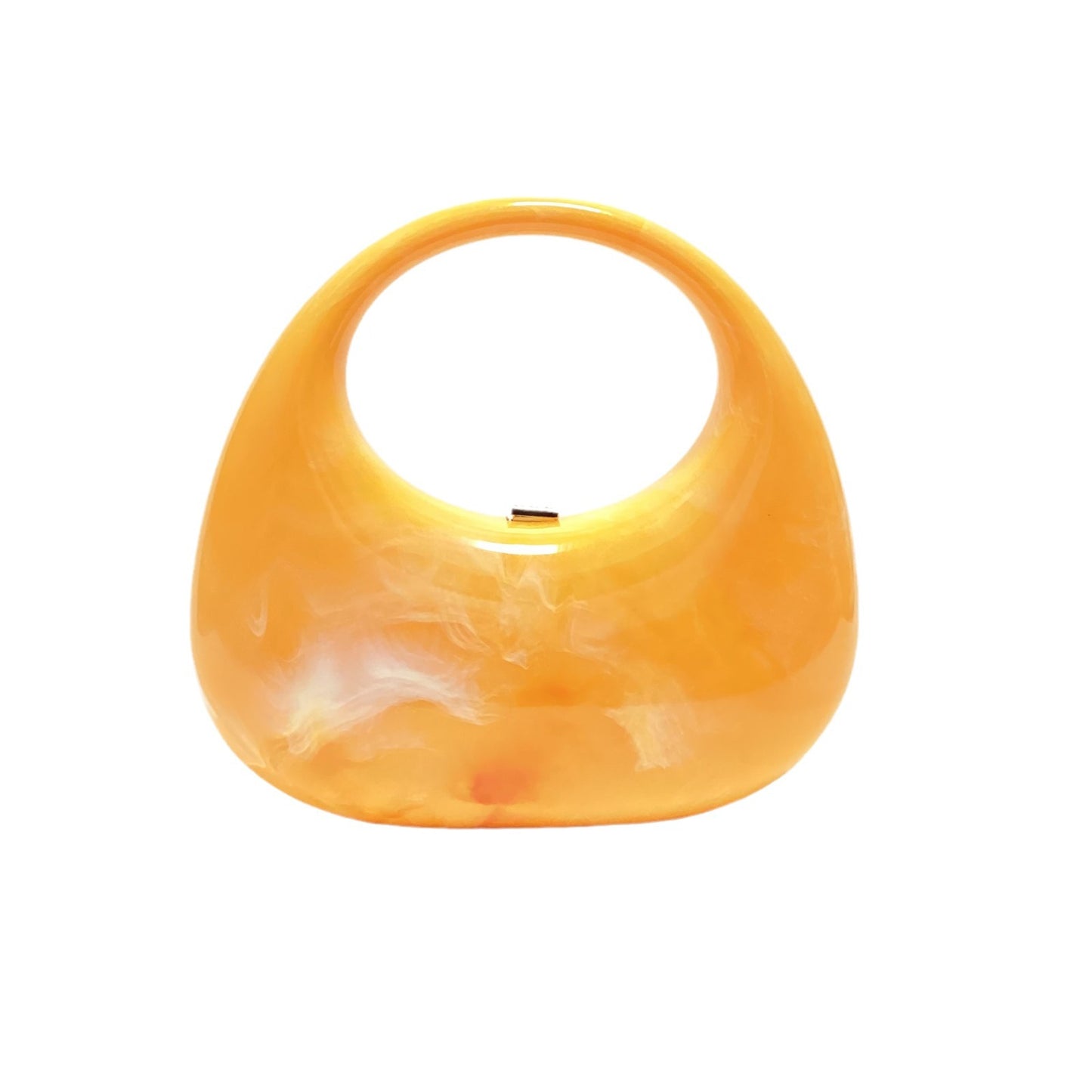 Women's Retro Marble Ice Crack Acrylic Box Handbags
