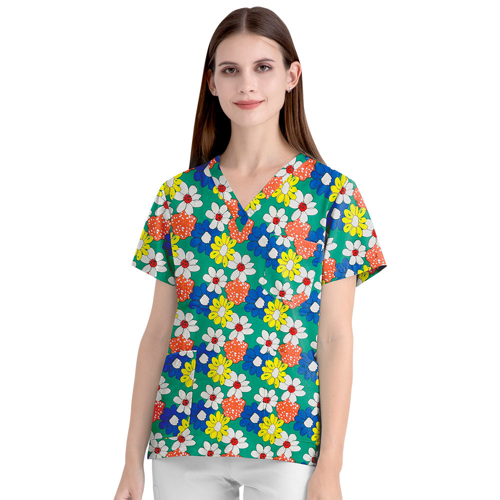 Women's & Men's Old Sister-in-law Split Outfit Work Clothes Cloth Uniform