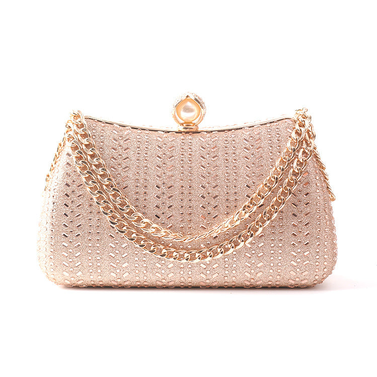 Women's Inlay Dinner Hand-held Banquet Source Evening Bags