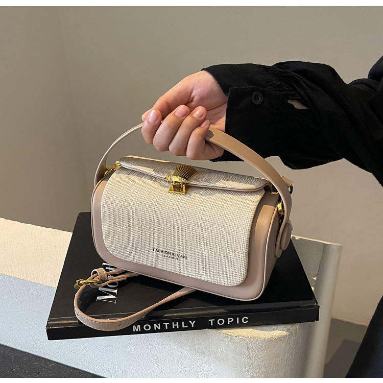Women's Source Simple Contrast Color Fashion Crossbody Bags