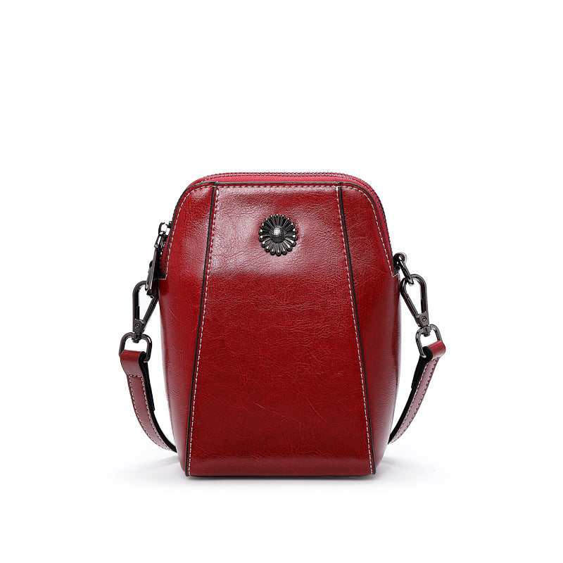 Women's Summer Genuine Leather Fashion Cowhide Shoulder Bags