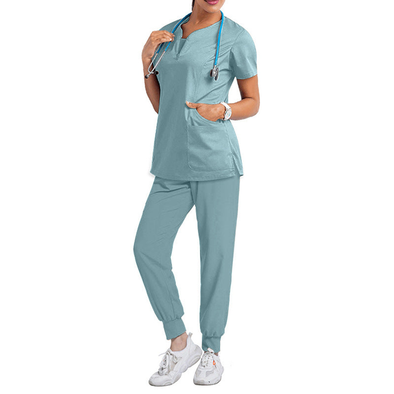 Oral Dentist Surgical Gown Elastic Hospital Uniform