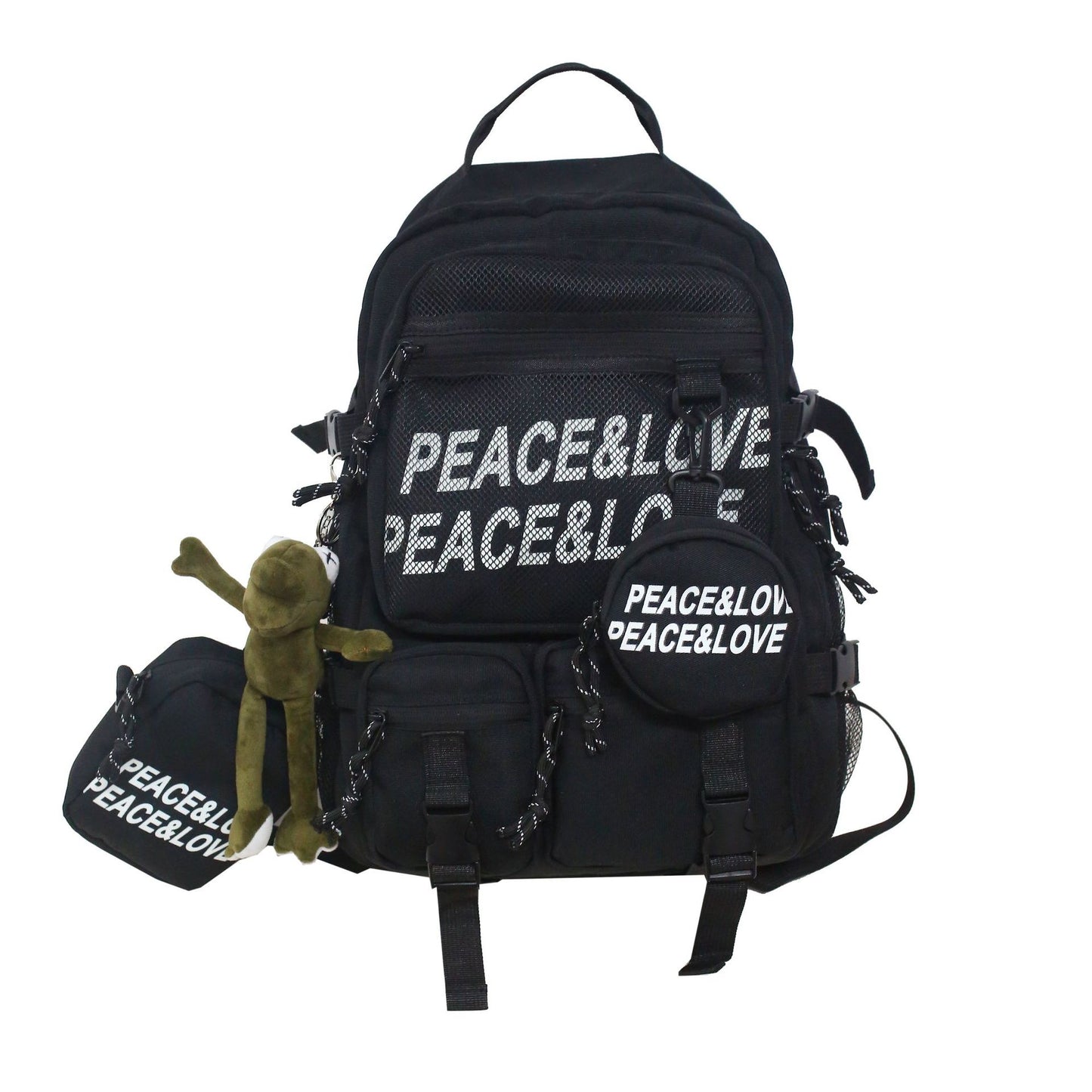 Large Capacity College Female Korean High Middle School Students' Schoolbags