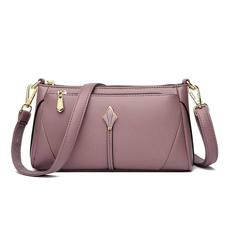 Women's Summer Simple Versatile Large Capacity Mother Small Square Bags