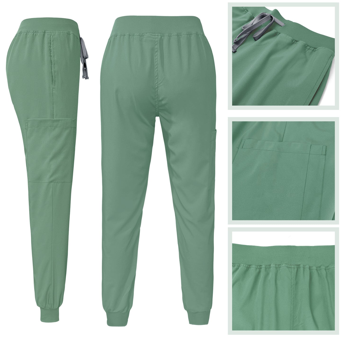 Women's & Men's Washing T-shirt Surgical Clothes Oral Nurse Suits