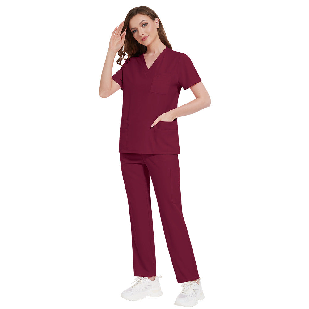 Multicolor Split Overalls Protective Business Work Clothes Technician's Uniform