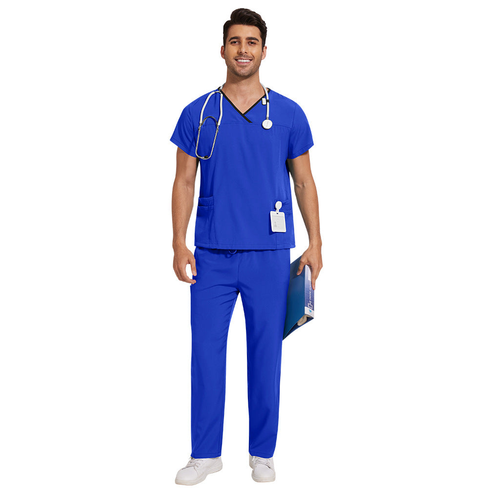 Washing Medical Work Clothes Thin Sleeve Suits