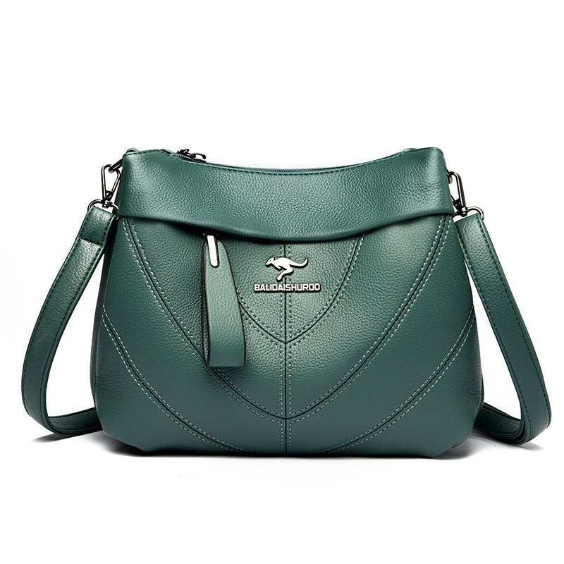 Women's Fashion Large Capacity Mom Stitching On Crossbody Bags