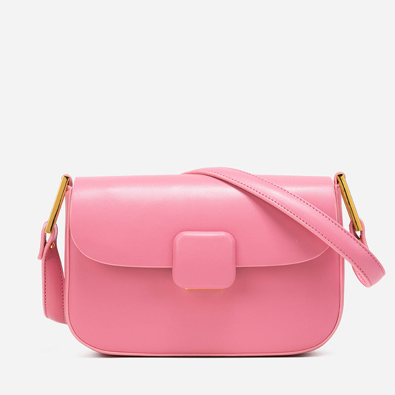 Women's Summer Fashion Underarm Candy Color Design Crossbody Bags