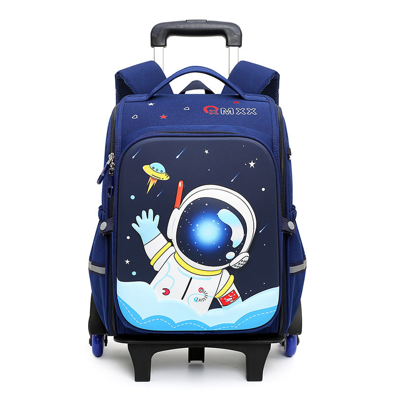 Primary Boys Cartoon Cute Spine Protection Elementary School Students' Schoolbags