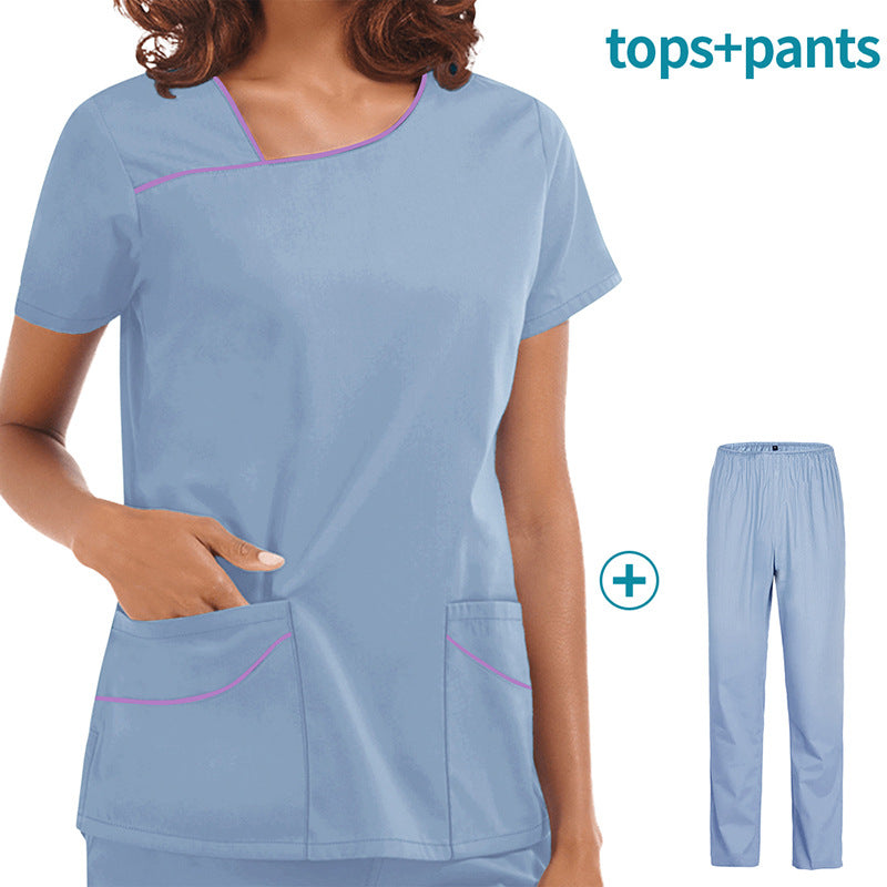 Washing Female Skin Management Work Clothes Nurse Shorts