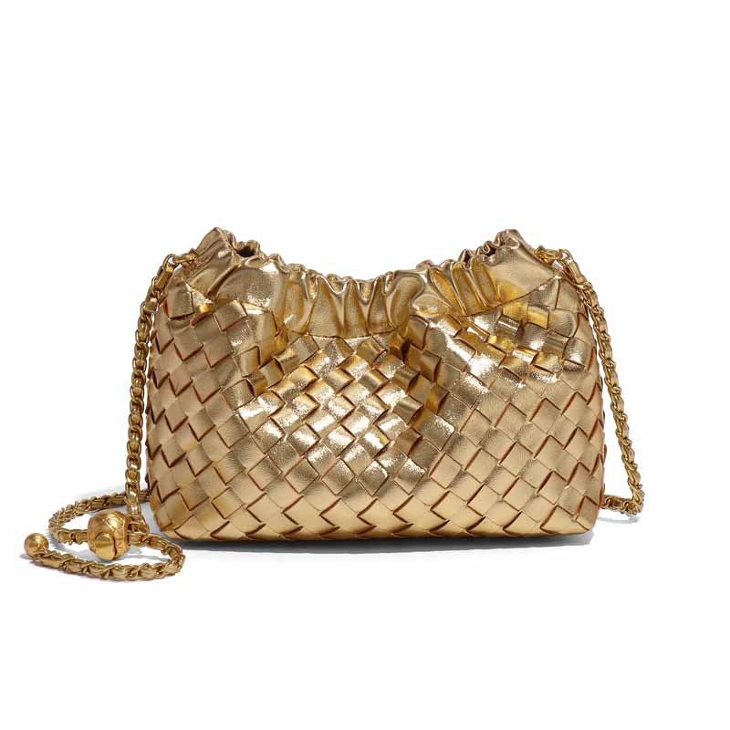 Women's Summer Chain Woven Cloud Simple Fashion Crossbody Bags