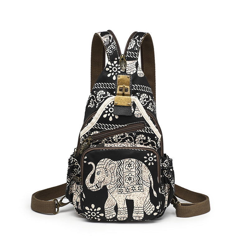 Women's Korean Style Leisure Fashion Double Waist Packs