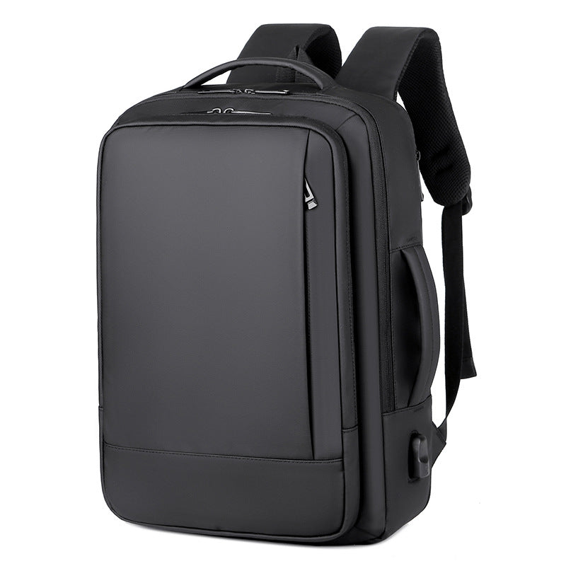 Men's Large Capacity Business Computer Waterproof Expansion Backpacks