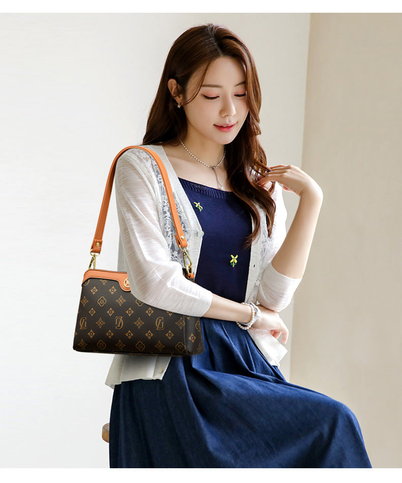 Women's Large Capacity Korean Style Simple Gift Shoulder Bags