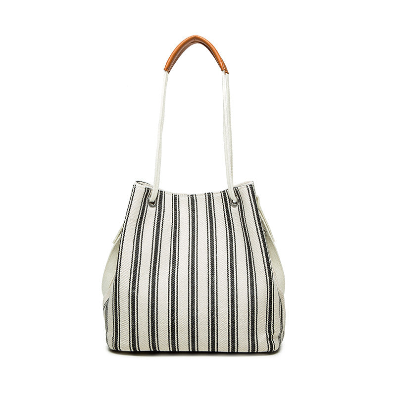 Women's Lion Ridge Canvas Minimalism Striped Bags