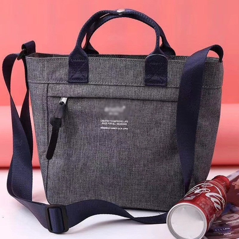 Women's High Sense Niche Canvas Large Capacity Shoulder Bags