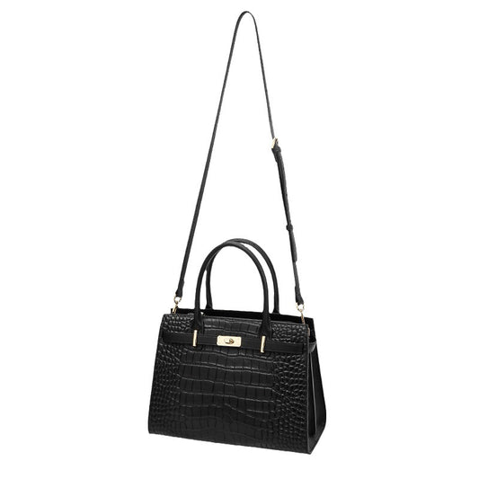 Women's Pattern Cowhide Large Capacity High-grade Genuine Handbags