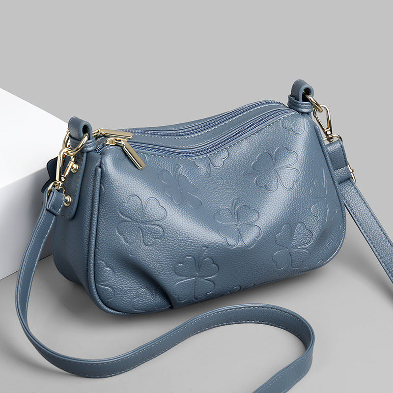 Women's Soft Leather Large Capacity Dumpling Crossbody Bags