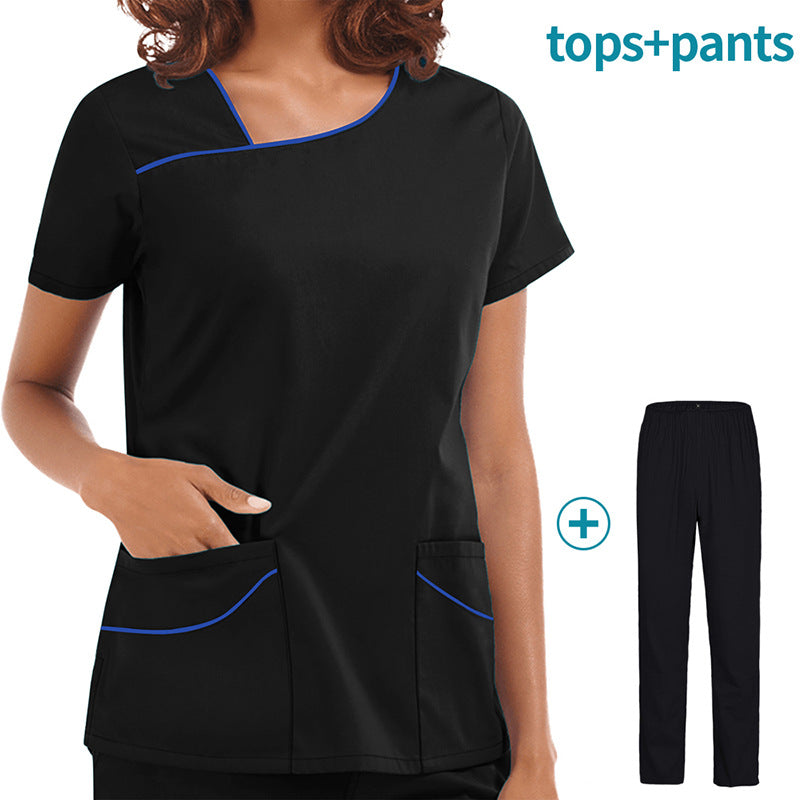 Washing Female Skin Management Work Clothes Nurse Shorts