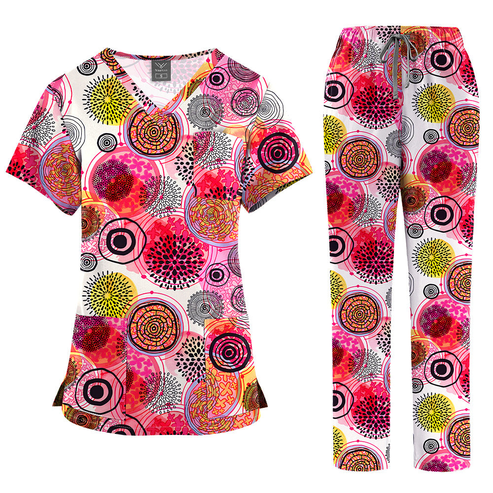 Thin Comfortable Breathable Doctor Nurse Medical Uniform