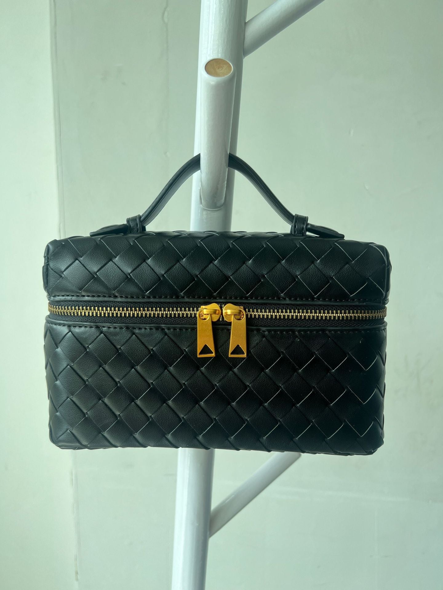 Women's Woven Lunch Box Versatile Handmade Small Square Bags