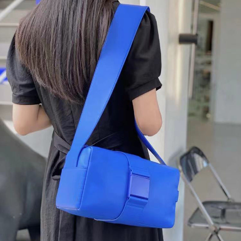 Women's Unisex Fitness Toast Fashionable Classic Box Crossbody Bags