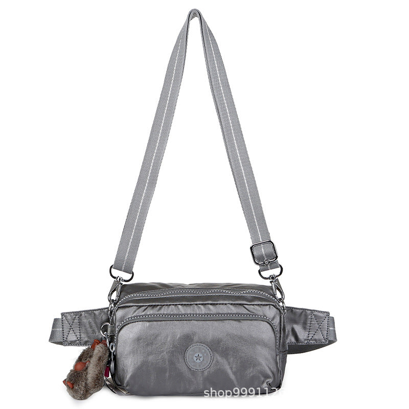 Women's & Men's & Monkey Light Canvas Fashion Trendy Waist Packs