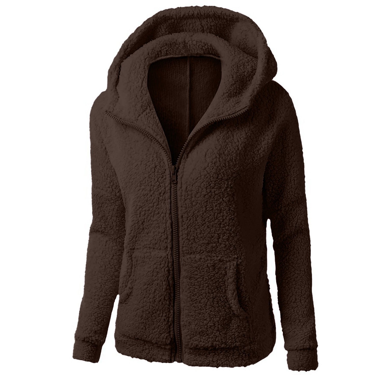 Women's Fleece Sweatshirt Ladies Hooded Pullover Sweaters