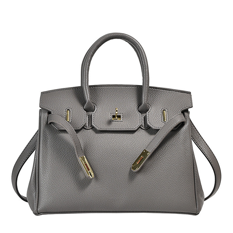 Women's Large Capacity Portable Kelly Light Luxury Handbags