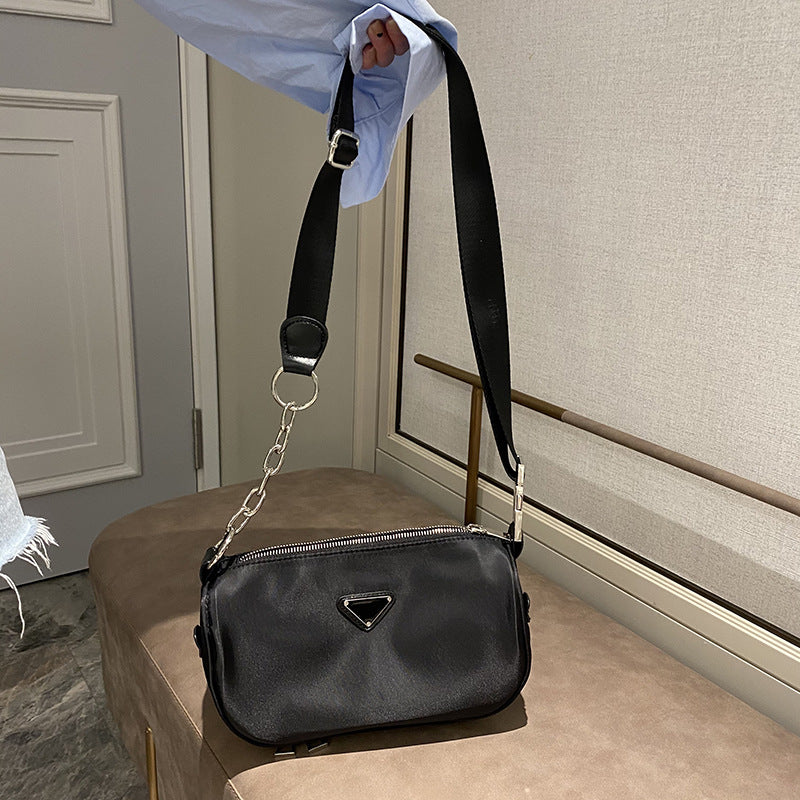 Women's Oxford Cloth Simple Street Solid Color Crossbody Bags