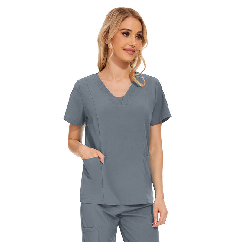 Gown Female Stomatologist Work Clothes Sleeve Male Uniform