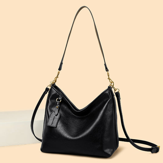 Women's Popular Retro Large Capacity Totes High-grade Crossbody Bags