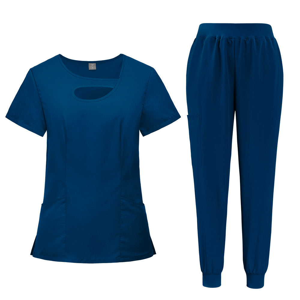 Salon Frosted Doctor Nurse Nursing Home Uniform