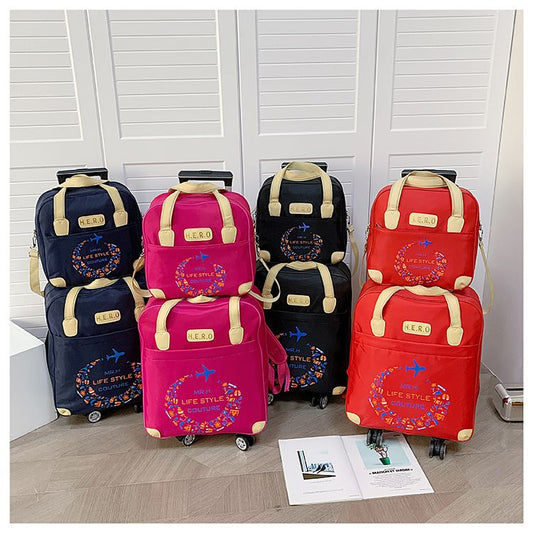 Women's Lightweight Suitcase Large Capacity Boarding Mother Travel Bags